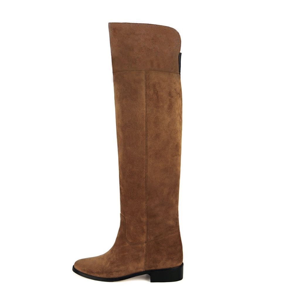 Fillies and Boots Mora Suede Cognac US 9.5 NWT IN BOX